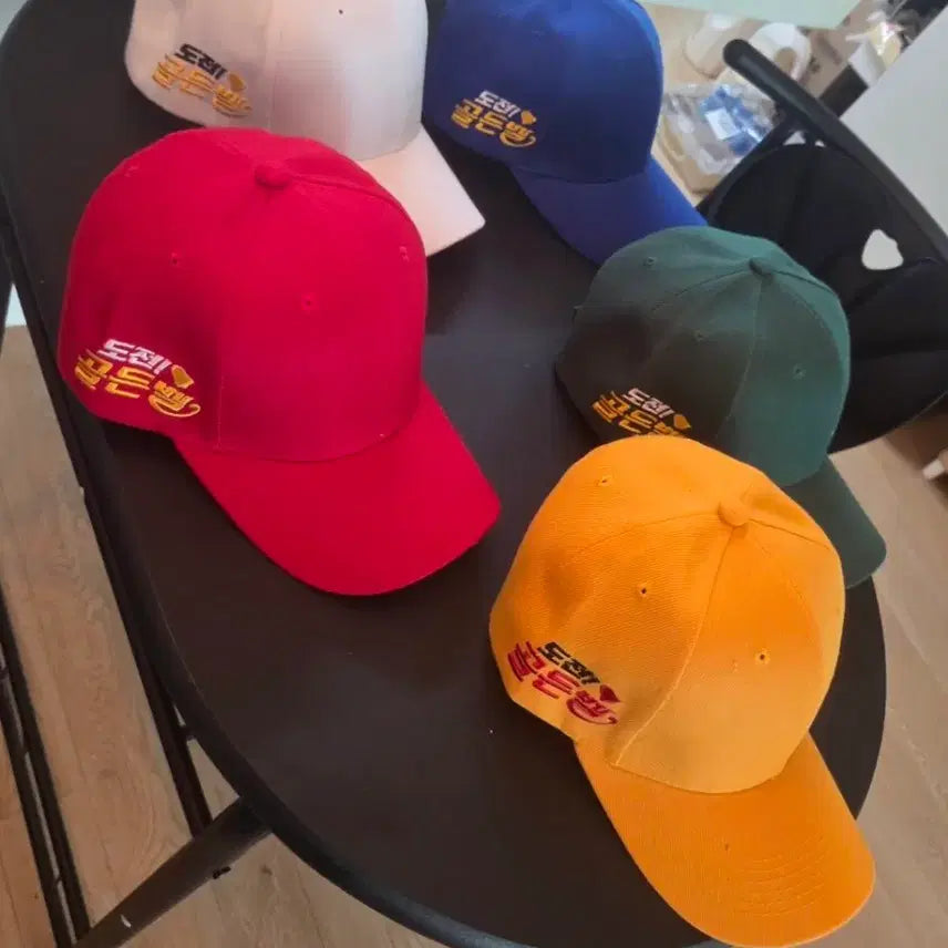 [BUNJANG] Challengers Golden Bell Baseball Cap - Unisex, One Size Fits All, 5 Colors Available / 미사용 심플한 도전골든벨 야구모자 남녀공용프리사이즈, 모두 5가지 색상