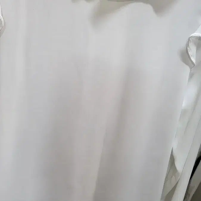[BUNJANG] MIXXO Frill Ribbon Blouse White / MIXXO 프릴 리본 블라우스 화이트