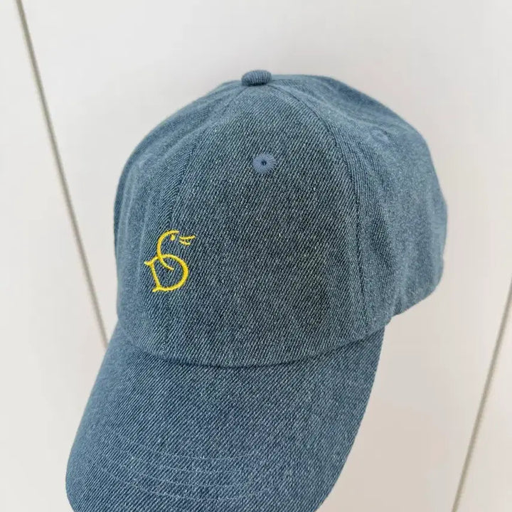 [BUNJANG] Drakes Denim Ball Cap Hat / 드레익스 데님 볼캡 모자