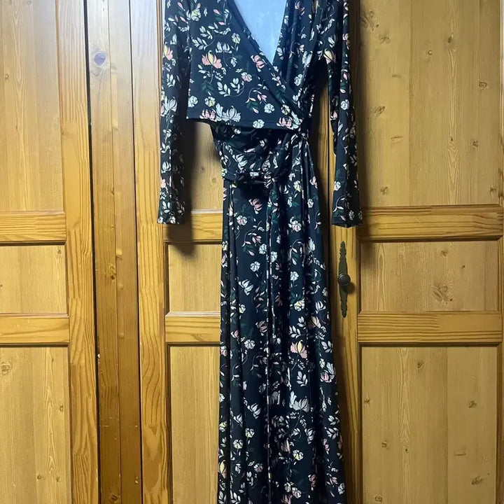 [BUNJANG] Lapmine Floral Long Dress / 랩미인 롱원피스