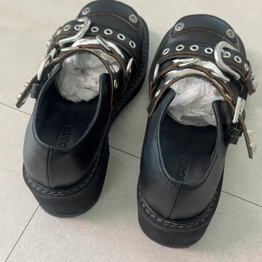 [BUNJANG] Vacant Archive Sasha Strap Mary Jane Boots / 베이컨트 아키이브 신발 메리제인 로퍼 부츠 240