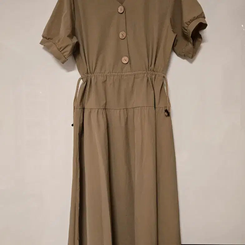 [BUNJANG] Light Brown Summer Dress / 연브라운 여름원피스