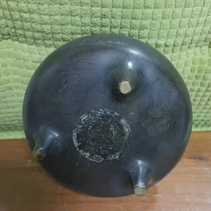 [BUNJANG] Antique Bronze Tripod Incense Burner / 골동품 청동 삼족 오픈 향로