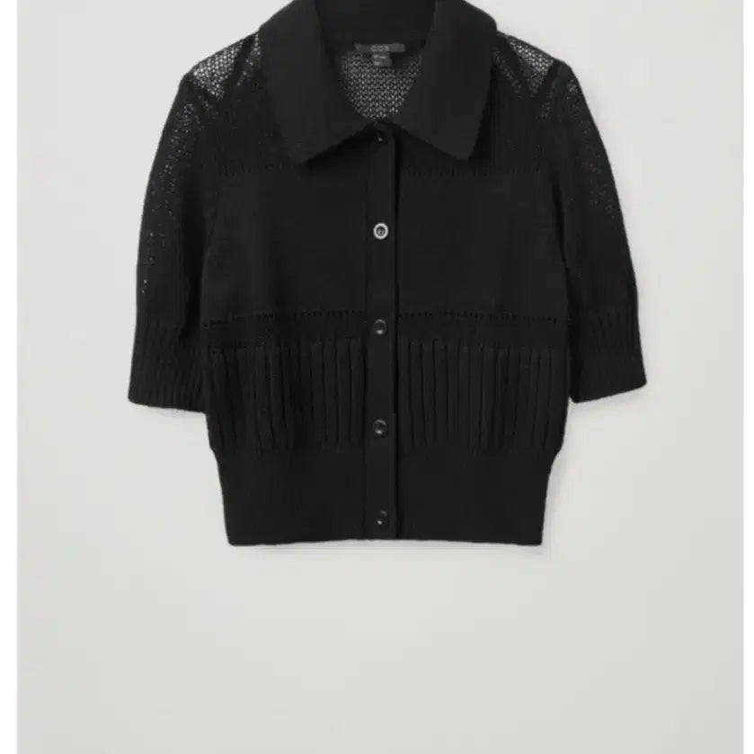 [BUNJANG] COS Mesh Panel Knitted Top / 코스 cos 메쉬 패널 니티드 탑