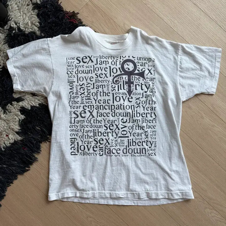 [BUNJANG] Prince 90s World Tour T-shirt / [XL] 90s 프린스 월드투어 티셔츠