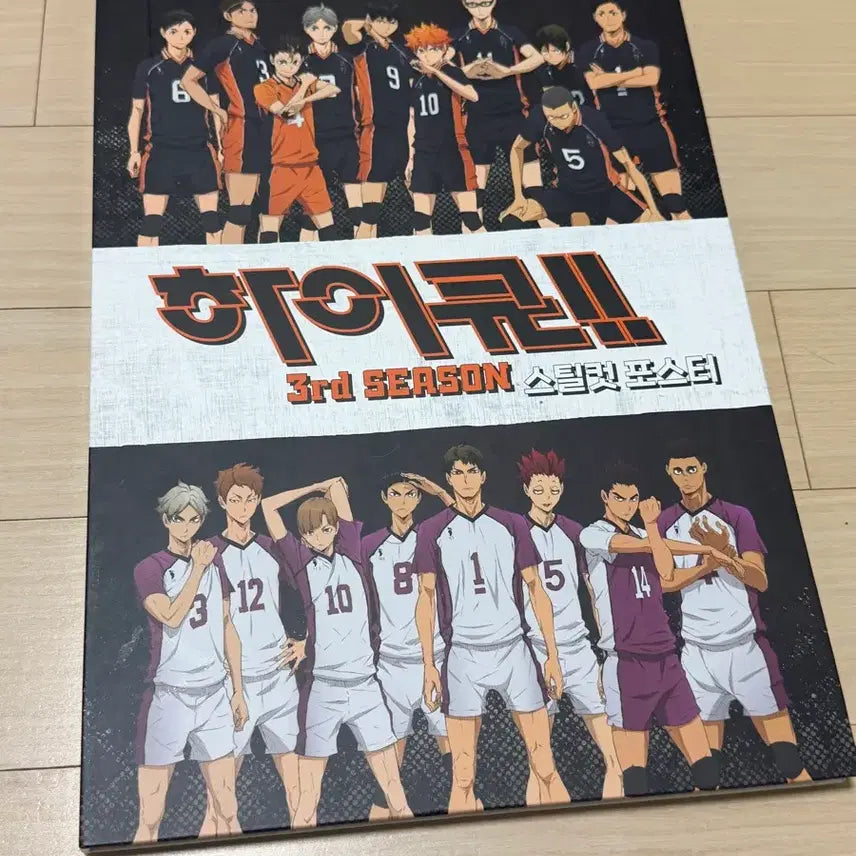 [BUNJANG] Haikyu Official Poster / 하이큐 공식 굿즈