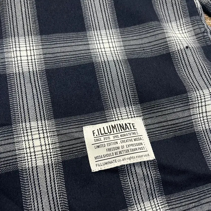 [BUNJANG] Filluminate Checkered Shirt - Men&