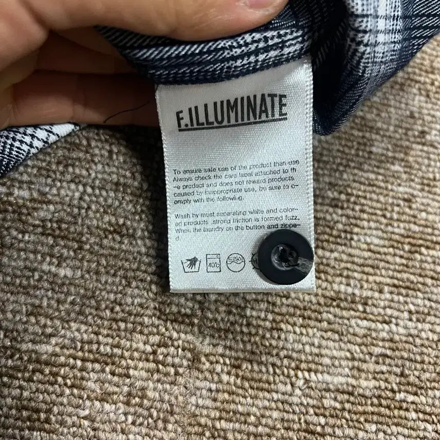 [BUNJANG] Filluminate Checkered Shirt - Men&