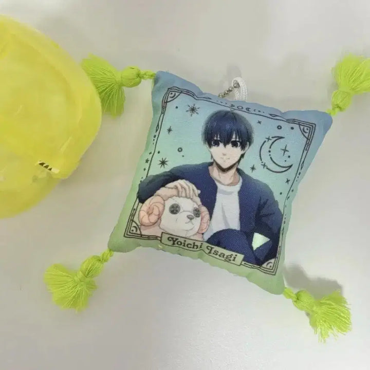 [BUNJANG] Blue Lock Constellation Cushion Keychain Gacha: Yoichi Isagi / 블루록 별자리 쿠션 키링 가챠 이사기 요이치