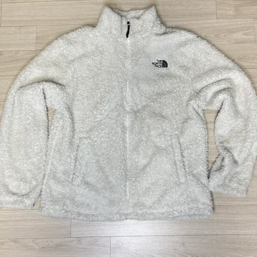[BUNJANG] The North Face Sherpa Fleece Jacket / 노스페이스 화이트(아이보리)뽀글이 플리스 2XL