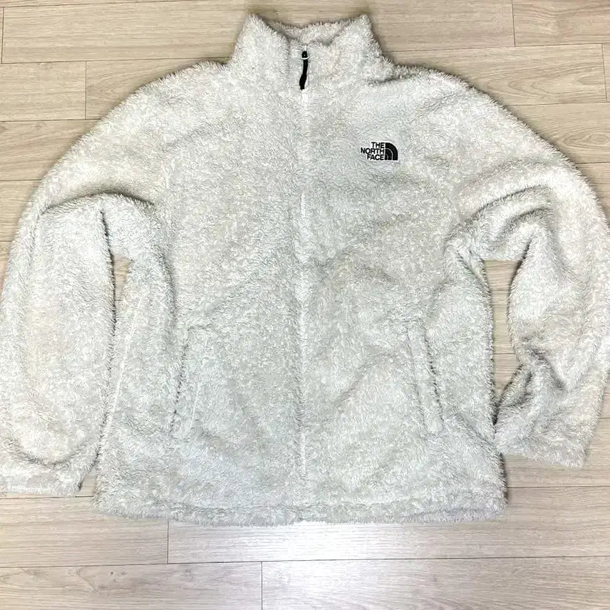 [BUNJANG] The North Face Sherpa Fleece Jacket / 노스페이스 화이트(아이보리)뽀글이 플리스 2XL