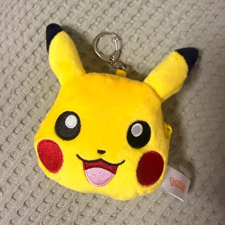 [BUNJANG] Pokemon Pikachu Coin Pouch Doll Keychain / 포켓몬스터 피카츄 동전지갑 인형 키링