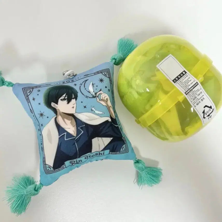 [BUNJANG] Blue Lock Itoshi Rin Zodiac Cushion Keyring / 블루록 별자리 쿠션 키링 가챠 이토시 린