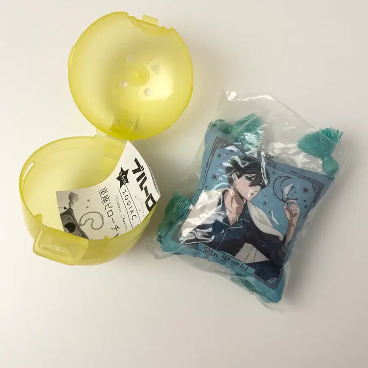 [BUNJANG] Blue Lock Itoshi Rin Zodiac Cushion Keyring / 블루록 별자리 쿠션 키링 가챠 이토시 린
