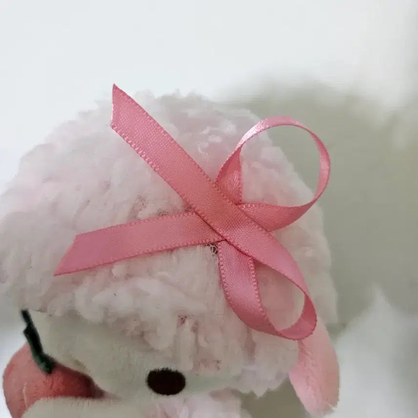 [BUNJANG] Sanrio My Melody Piano Strawberry Plush Keyring / 산리오 피아노 딸기 인형 키링 핑크 마이멜로디 마멜 키링
