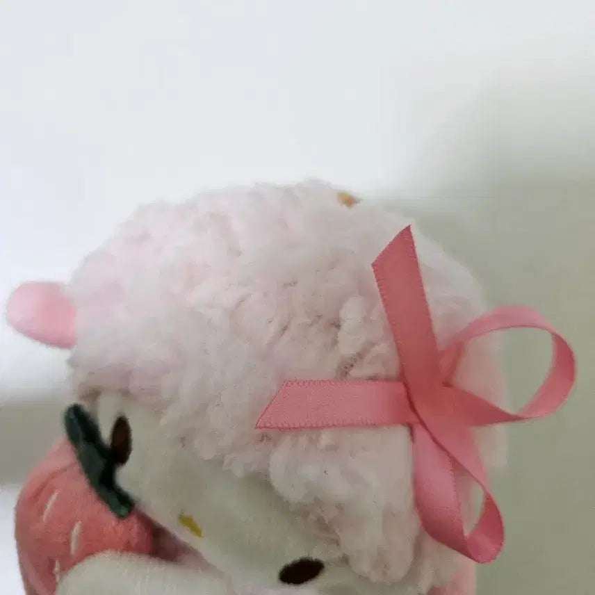 [BUNJANG] Sanrio My Melody Piano Strawberry Plush Keyring / 산리오 피아노 딸기 인형 키링 핑크 마이멜로디 마멜 키링