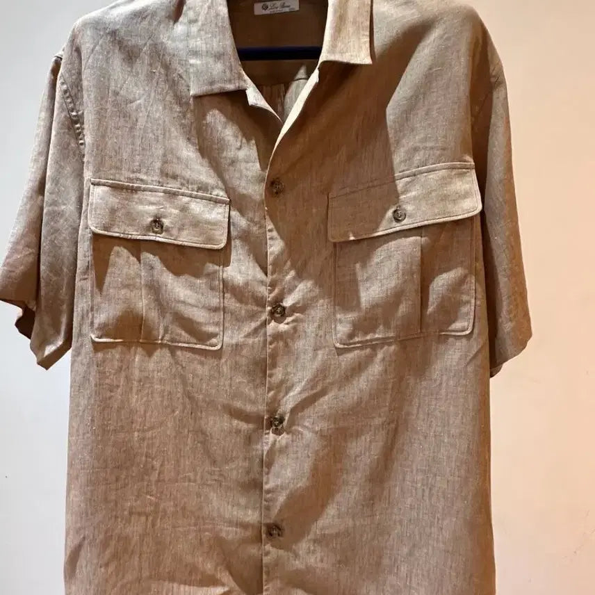 [SOLD OUT] 로로피아나 린넨 셔츠 남자(새제품)