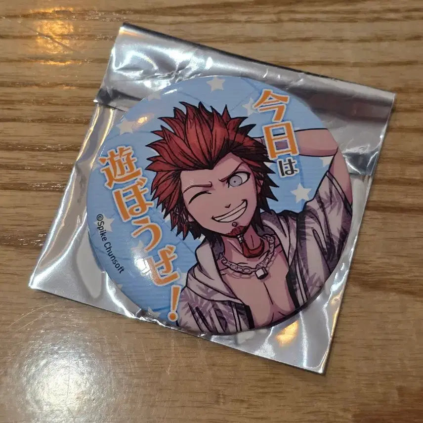 [BUNJANG] Danganronpa Kuwata Leon Swimsuit Can Badge / *판매* 단간론파 수영복 캔뱃지 쿠와타 레온