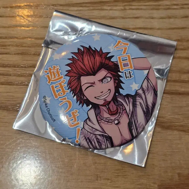 [BUNJANG] Danganronpa Kuwata Leon Swimsuit Can Badge / *판매* 단간론파 수영복 캔뱃지 쿠와타 레온
