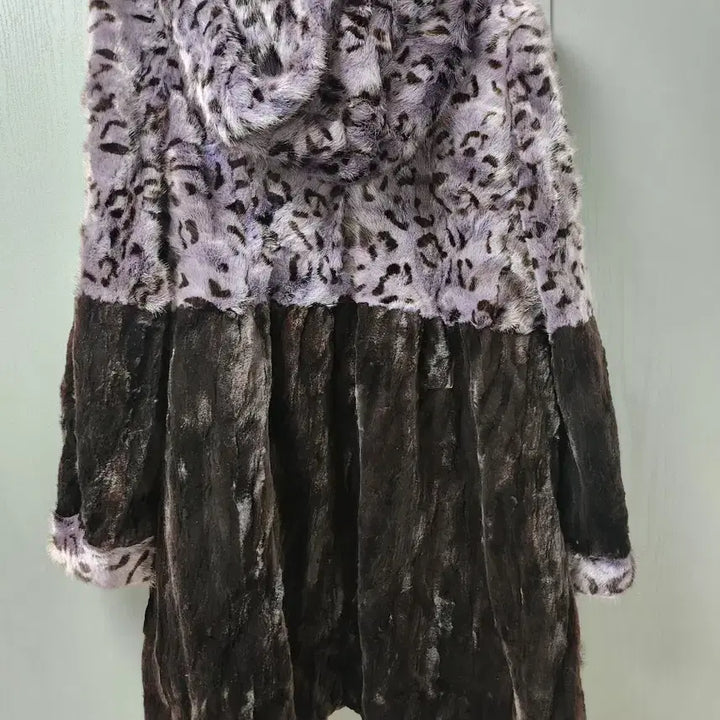 [BUNJANG] Lilyen Leopard Mink Hooded Jacket / Lilyen 밍크 호피밍크 후드자켓