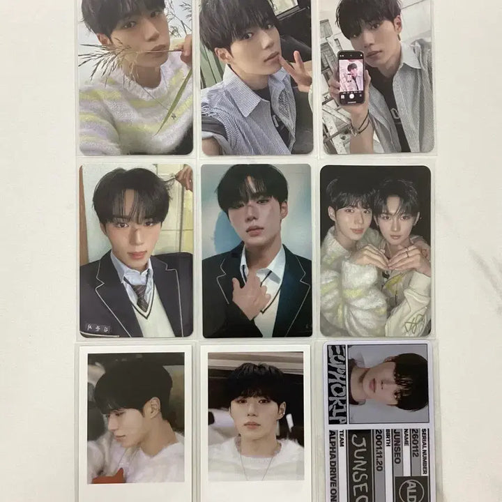 [SOLD OUT] [9장일괄]알디원 김준서 포카 판매