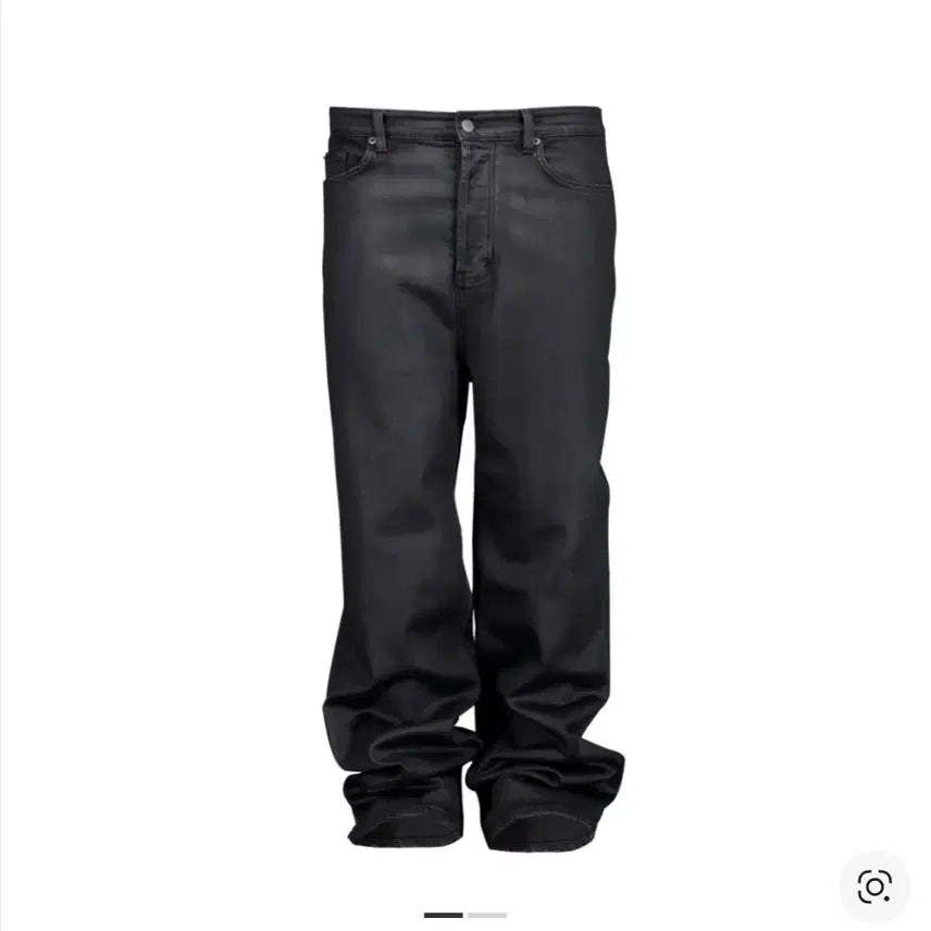 [BUNJANG] Under My Car Noir Coated Baggy Jeans / (0)언더마이카 느와르 코티드 배기진