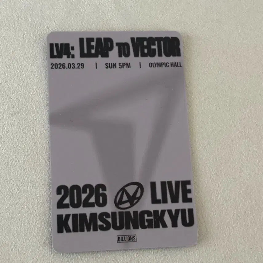 [SOLD OUT] 김성규 LV4 막콘 포토카드