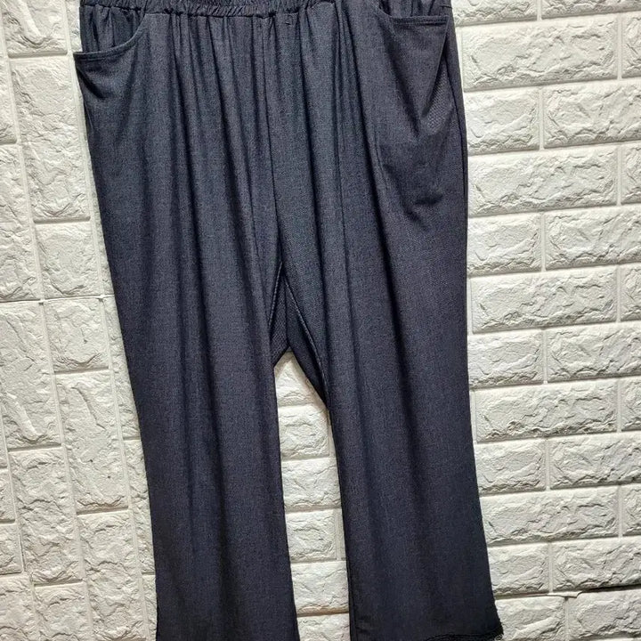 [BUNJANG] Crebig Big Size 9-Part Banned Pants / 크레빅 빅사이즈 밴딩 9부바지 7