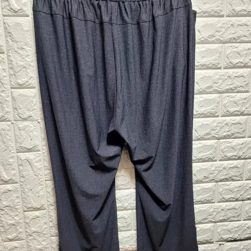 [BUNJANG] Crebig Big Size 9-Part Banned Pants / 크레빅 빅사이즈 밴딩 9부바지 7