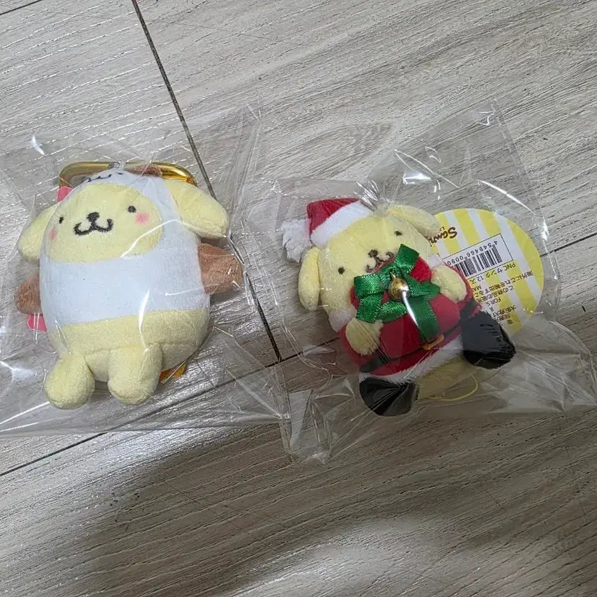 [BUNJANG] Sanrio Santa Pompompurin Mascot Bundle Set / 산리오 산타 폼폼푸린 마스코트 일괄