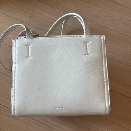[BUNJANG] Stand Oil Butter Bag Ivory Tote Bag / 스탠드오일 버터백 아이보리 토트백