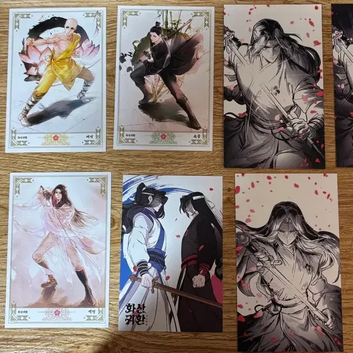 [BUNJANG] Return of the Blossoming Blade Postcard and Notebook Bundle / 화산귀환 엽서 일괄