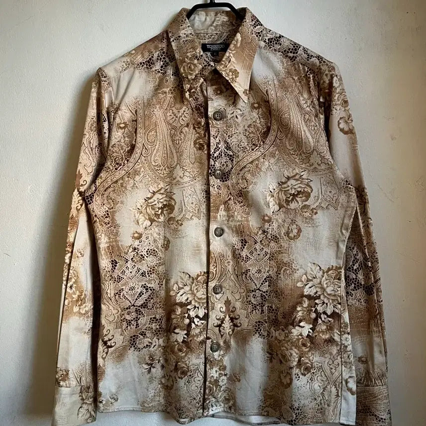 [BUNJANG] TORNADO MART Archive Vintage Graphic Print Shirt / TORNADO MART 토네이도 마트 아카이브 일본 빈티지 셔츠 남방