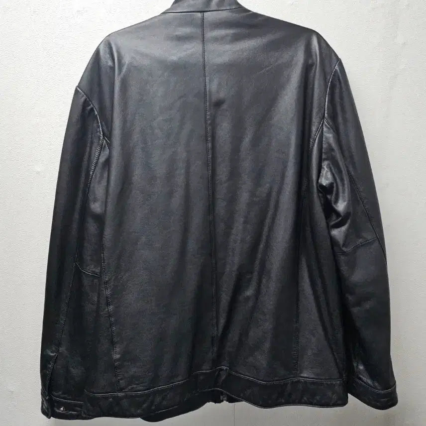 [BUNJANG] SAP Lambskin Leather Jacket / SAP 양가죽 자켓  남성 가죽자켓  100