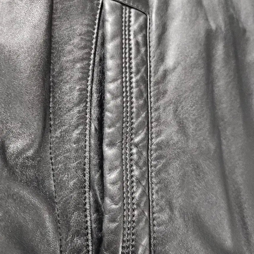 [BUNJANG] SAP Lambskin Leather Jacket / SAP 양가죽 자켓  남성 가죽자켓  100