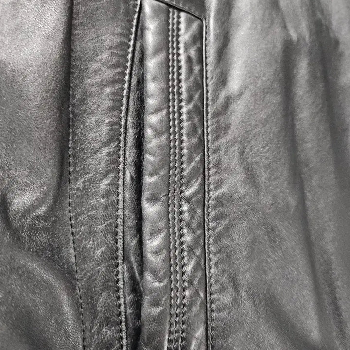 [BUNJANG] SAP Lambskin Leather Jacket / SAP 양가죽 자켓  남성 가죽자켓  100