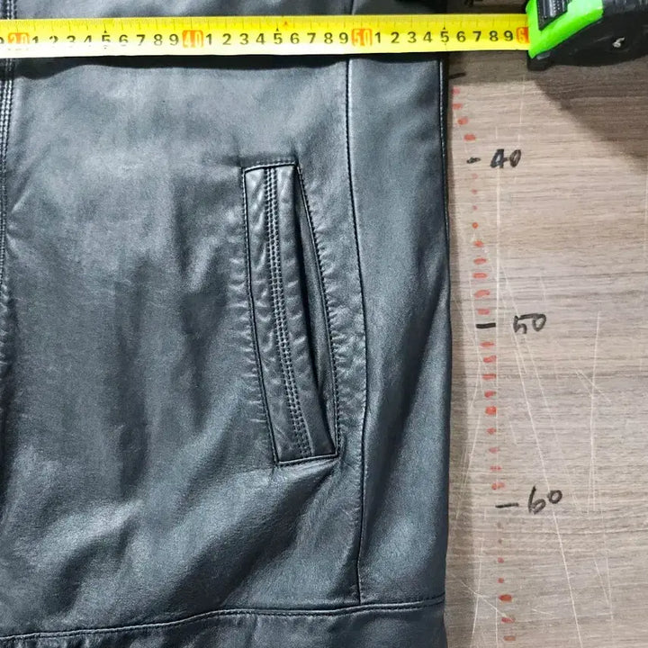 [BUNJANG] SAP Lambskin Leather Jacket / SAP 양가죽 자켓  남성 가죽자켓  100