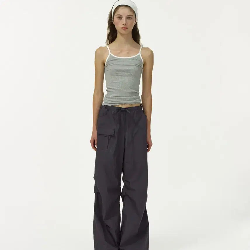 [SOLD OUT] 리본빗 Nomad 차콜 카고 팬츠