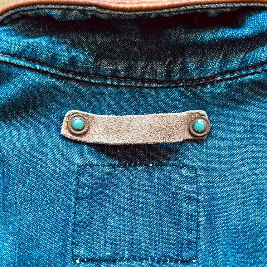 [BUNJANG] TAKEO KIKUCHI Vintage Denim Trucker Jacket / TAKEO KIKUCHI 타케오키쿠치 일본 빈티지 데님 트러커 자켓