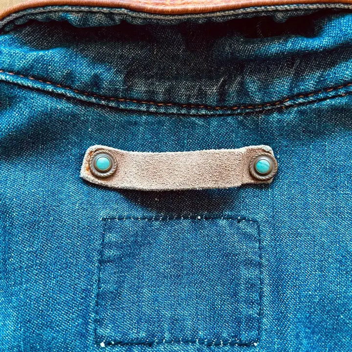 [BUNJANG] TAKEO KIKUCHI Vintage Denim Trucker Jacket / TAKEO KIKUCHI 타케오키쿠치 일본 빈티지 데님 트러커 자켓