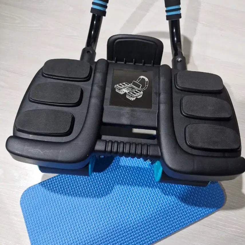 [BUNJANG] Ab Wheel with Knee Protection Mat / 휠 복근 운동 기구 +무릎 보호 매트 팔아요!