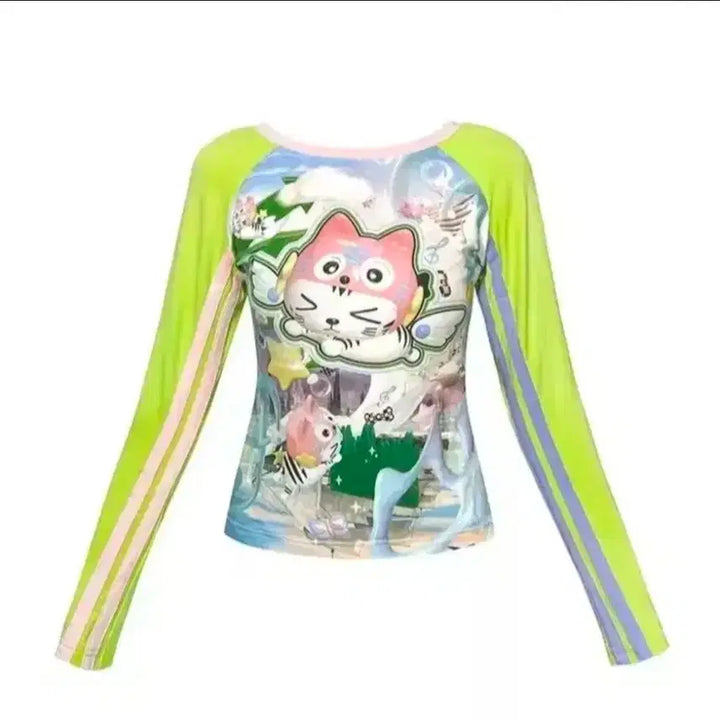 [BUNJANG] Cfierce Hyein Tiger T-shirt / 씨피어스 cfierce 호랑이 티셔츠 뉴진스 혜인 착용