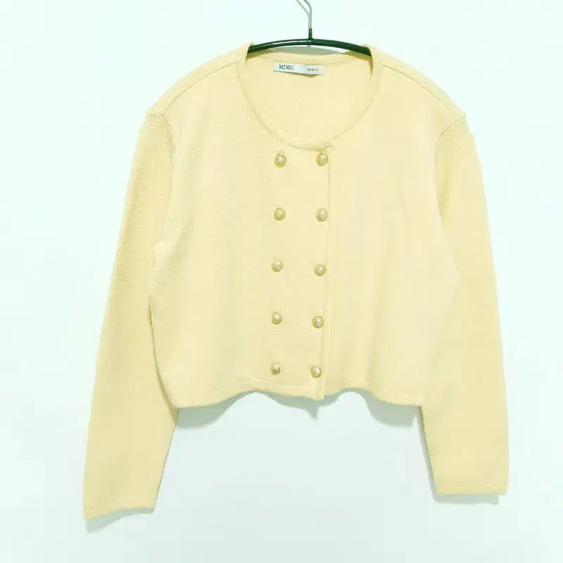 [BUNJANG] MIXXO Double Button Cardigan / 미쏘 더블버튼 가디건 S_M2400