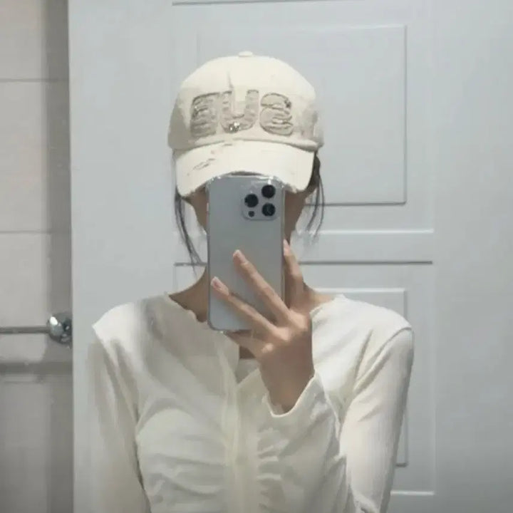 [BUNJANG] Sue Vintage Beige Ball Cap / (품절템) 셋업이엑스이 sue 빈티지 볼캡 베이지