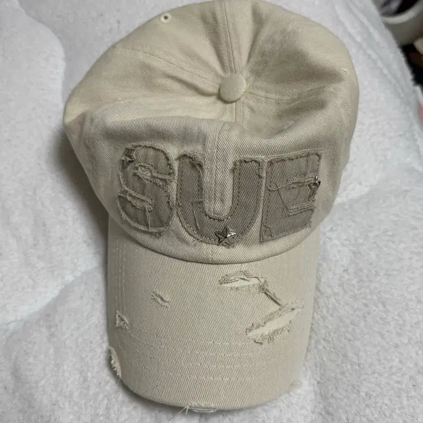 [BUNJANG] Sue Vintage Beige Ball Cap / (품절템) 셋업이엑스이 sue 빈티지 볼캡 베이지