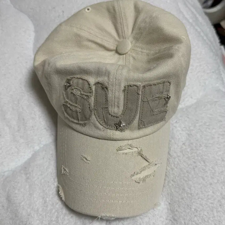 [BUNJANG] Sue Vintage Beige Ball Cap / (품절템) 셋업이엑스이 sue 빈티지 볼캡 베이지