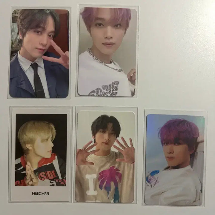 [BUNJANG] NCT 127 Haechan Official Photocard Bundle Set / 엔시티 127 드림 해찬 포카 양도 공굿 굿즈