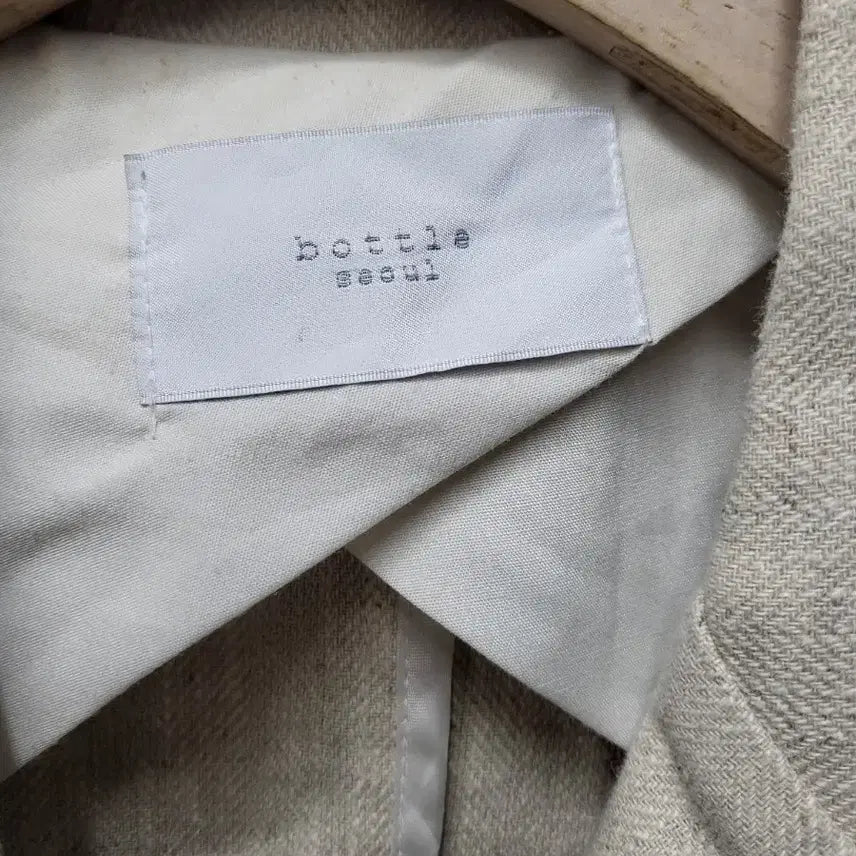 [BUNJANG] Bottle Seoul Natural Linen Jacket (Beige/Loose Fit) / [bottle seoul] 보틀서울 내추럴 린넨 자켓 (베이지/루즈핏)