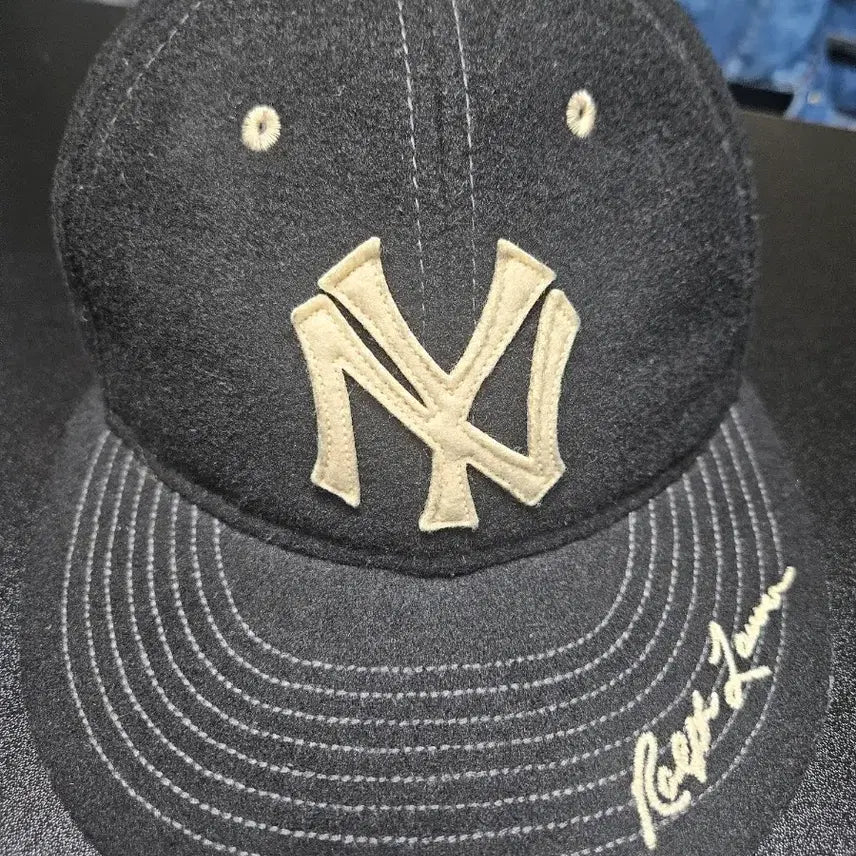 [BUNJANG] New Era Ralph Lauren Yankees Ball Cap Black / 뉴에라 랄프로렌 MLB 양키스 볼캡 블랙