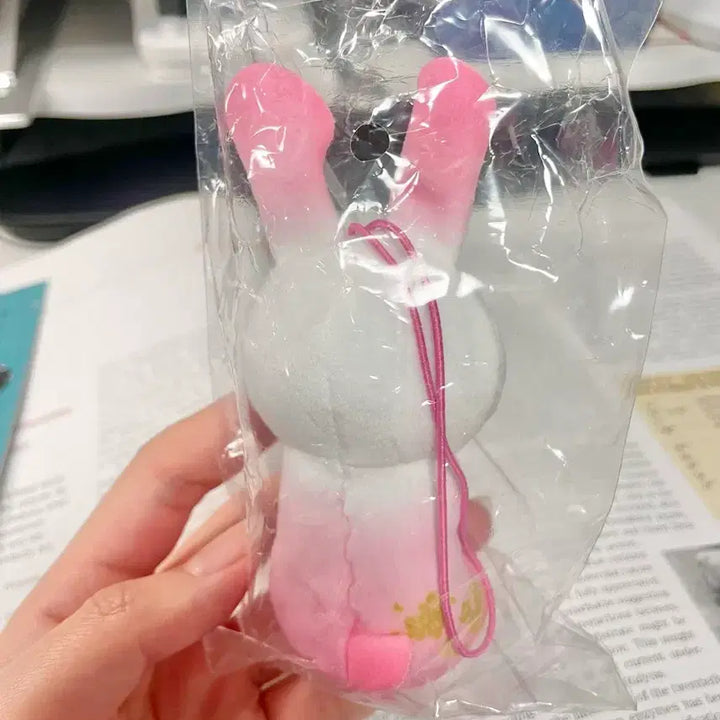 [BUNJANG] Japan Authentic Flower Rabbit Plush Keyring / 미개봉 새상품)일본정품 꽃토끼 인형 키링